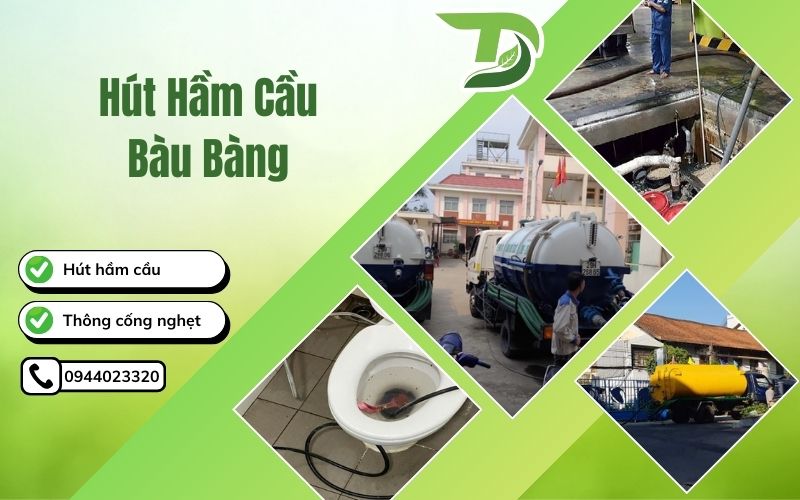 hút hầm cầu bàu bàng uy tín
